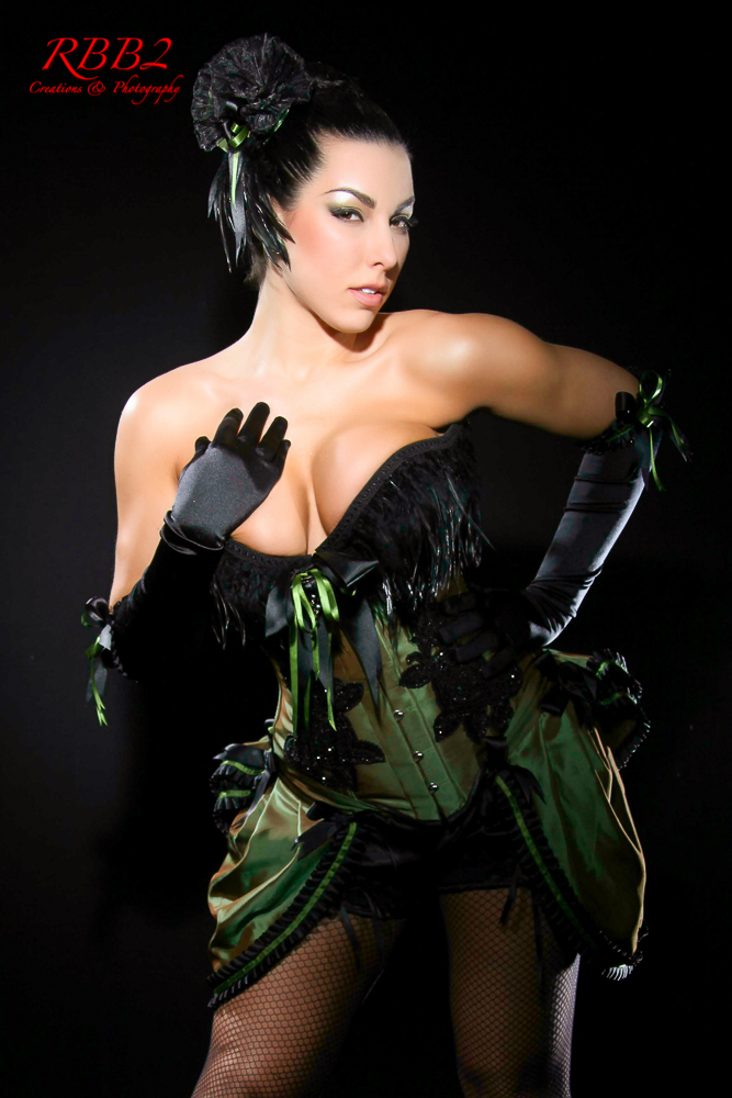 Brianna_Jordan_Green_Corset_-13